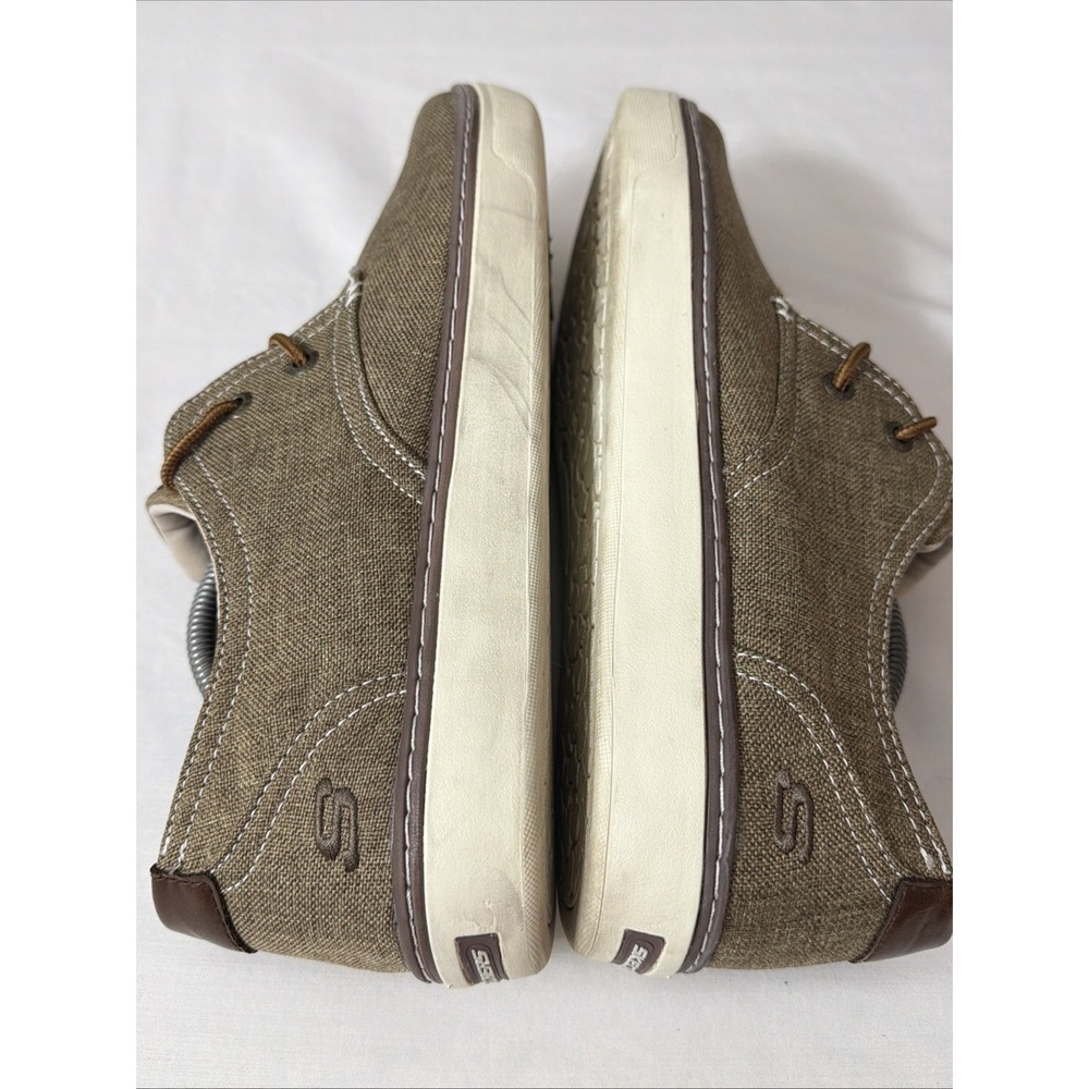 SKECHERS 64925 Relaxed fit gel infused memory foam mens Size 12 casual shoes Fit - Picture 7 of 16